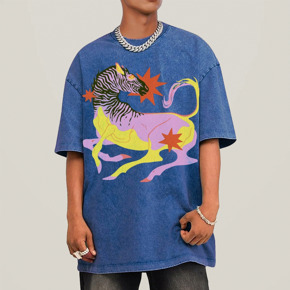 The Quagga Unisex Vintage Washed Tee
