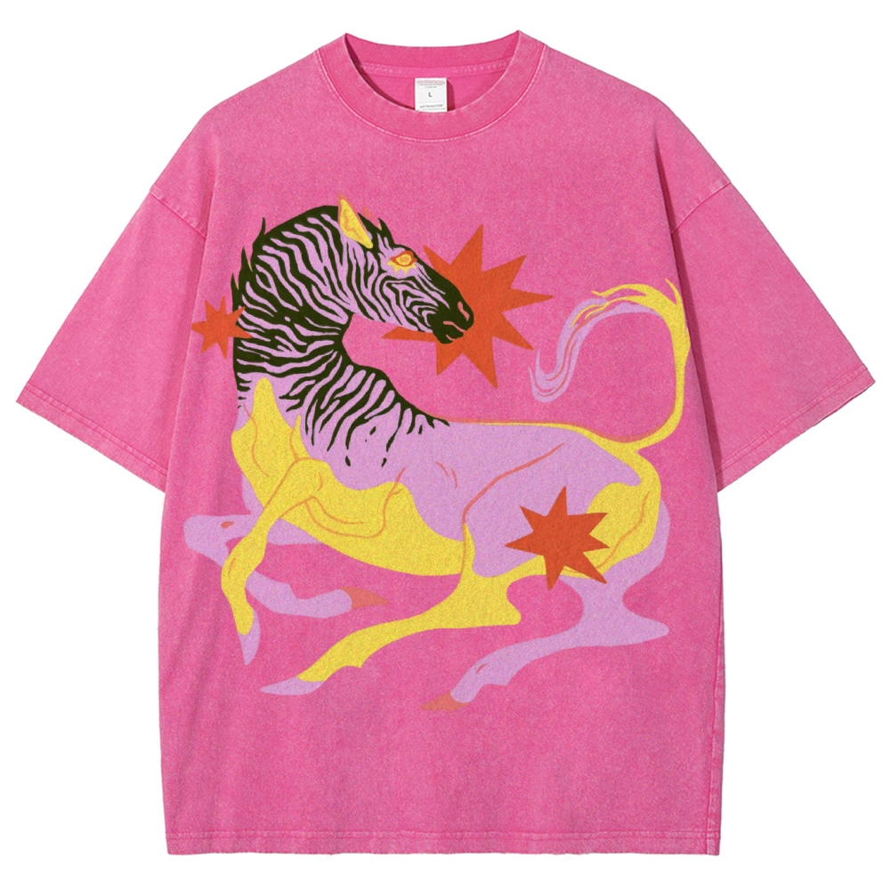 The Quagga Unisex Vintage Washed Tee