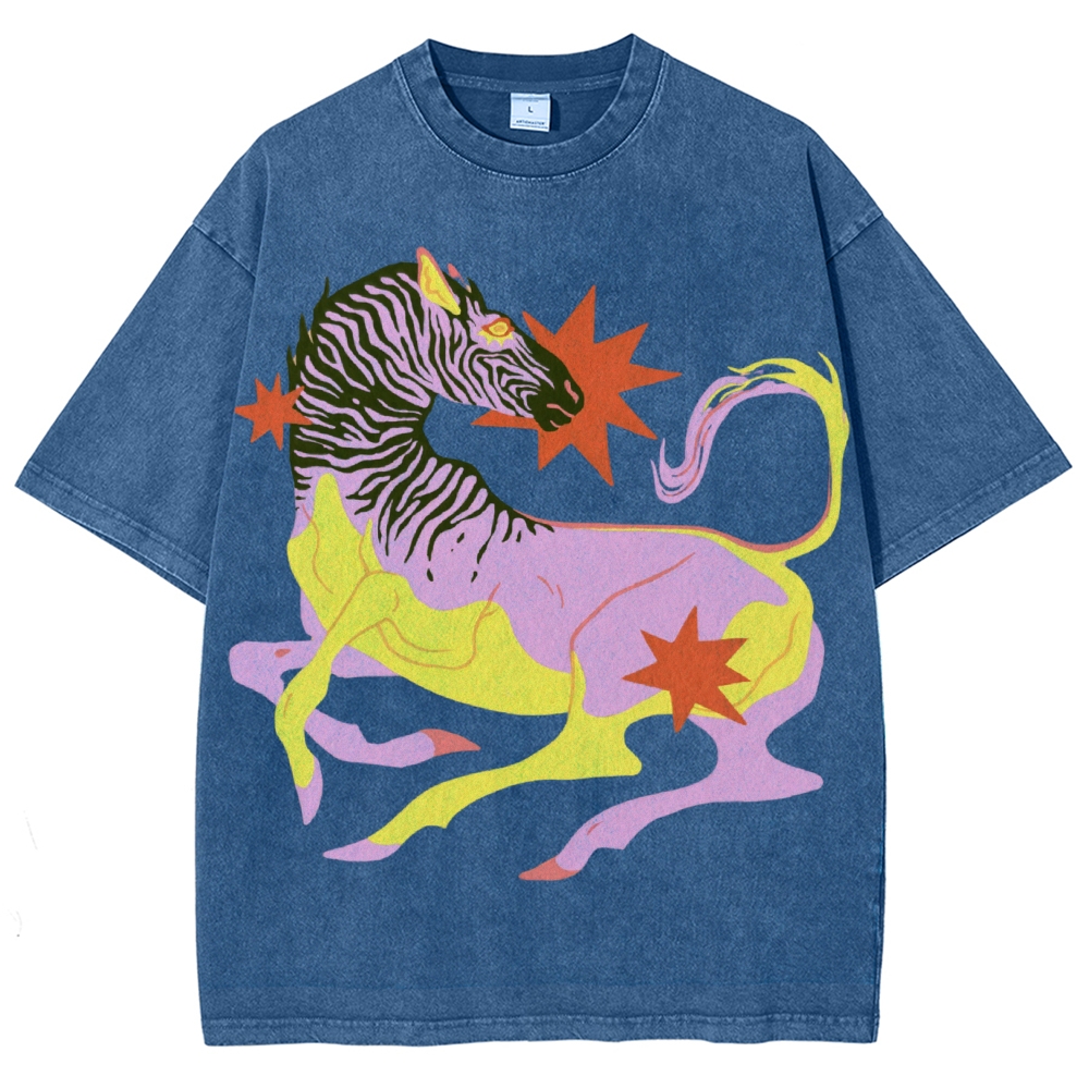 The Quagga Unisex Vintage Washed Tee