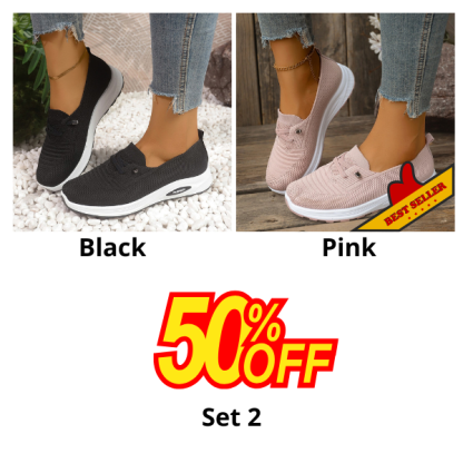 🔥Last Day Sale 60% OFF🔥Women Trainers Without Laces - Orthopaedic Shoes