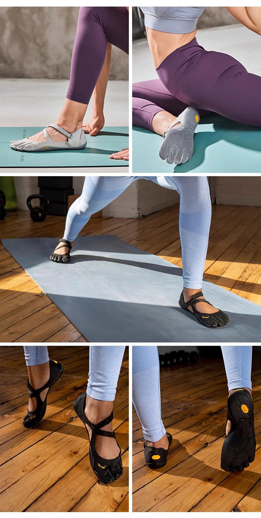 Classic FiveFingers Ballet Flats| Split-Toe Design, Breathable Barefoot Comfort| Ideal for Dance, Yoga, Pilates & Indoor Sports non-slip lightweight breathable comfortable fashion Zumba Shoes