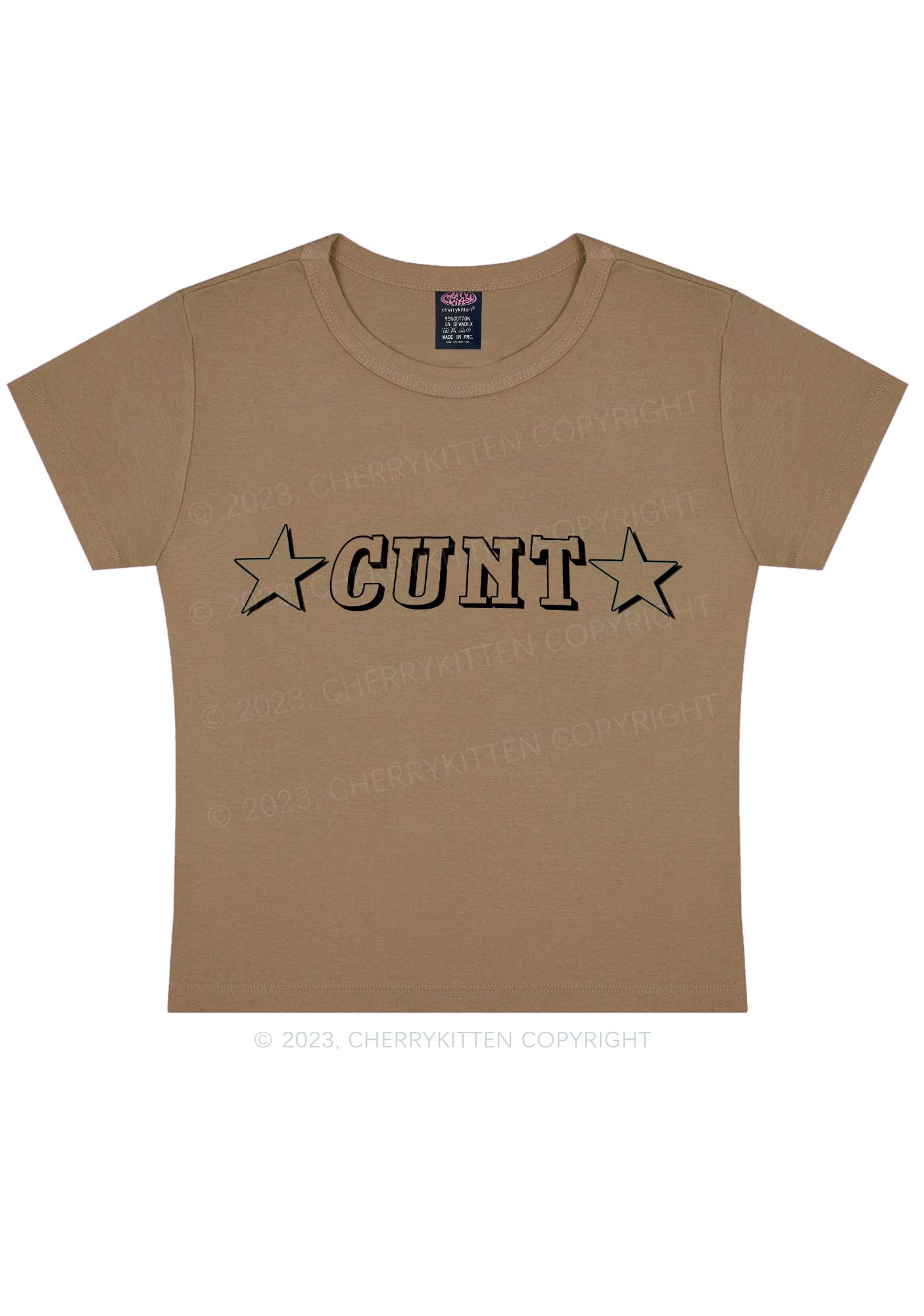 Star Count Y2K Baby Tee 