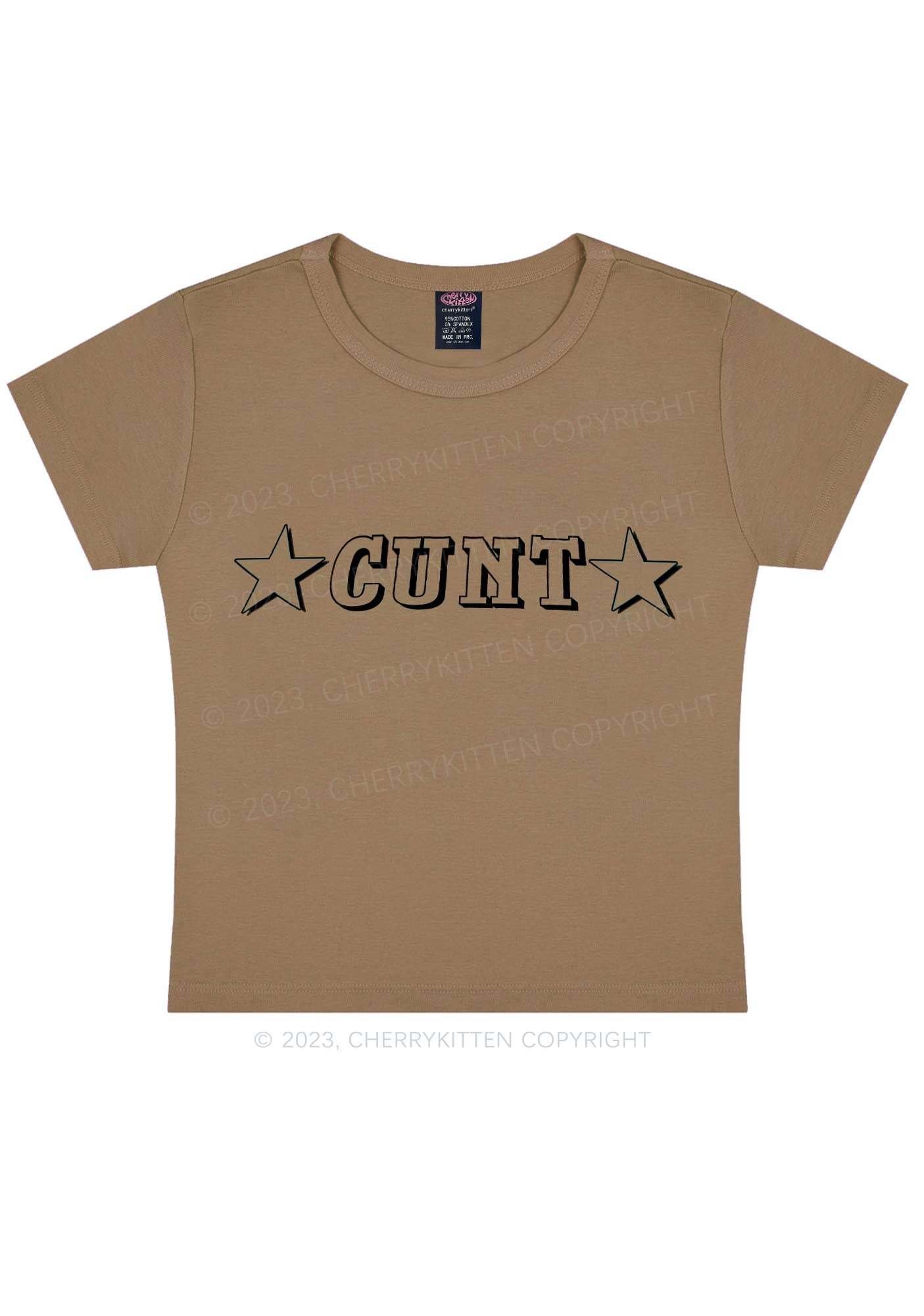 Star Count Y2K Baby Tee 