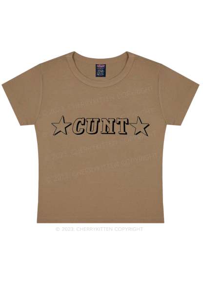 Star Count Y2K Baby Tee 