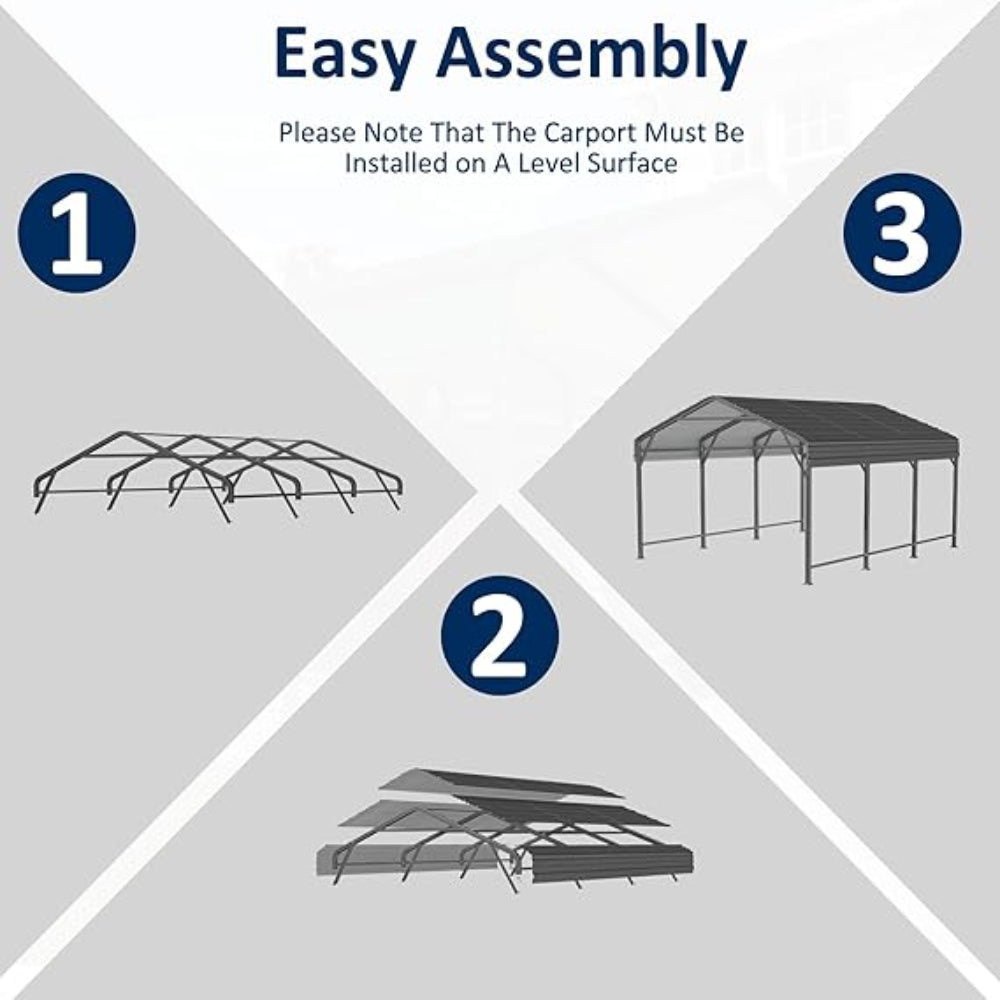 Tume 12x20 Carport