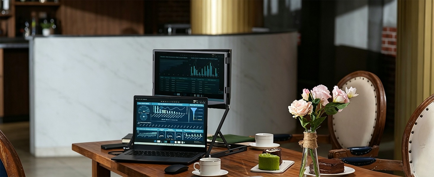 15.6 inch lcd monitor three displays for laptop extender