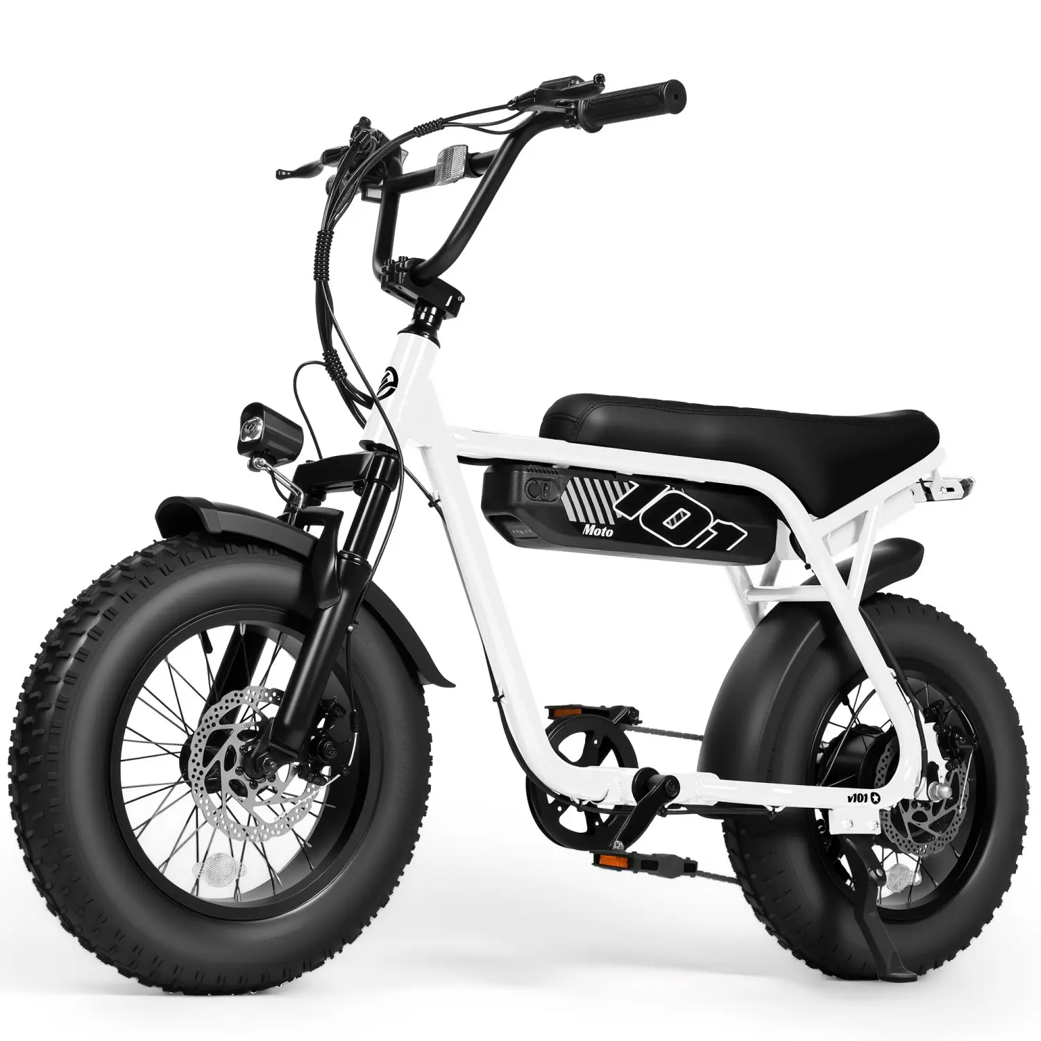 [summerwins] ESKUTE V101 1500W Electric Bike for Adults: 28MPH Speed, 16x4.0 Fat Tire All-Terrain E-bike | Smart NFC Unlock, 48V 13Ah Battery, 330lb Max Load, 7-Speed Commuter & Off-Road Ebike range 50-60 mile((w/ PAS 1)