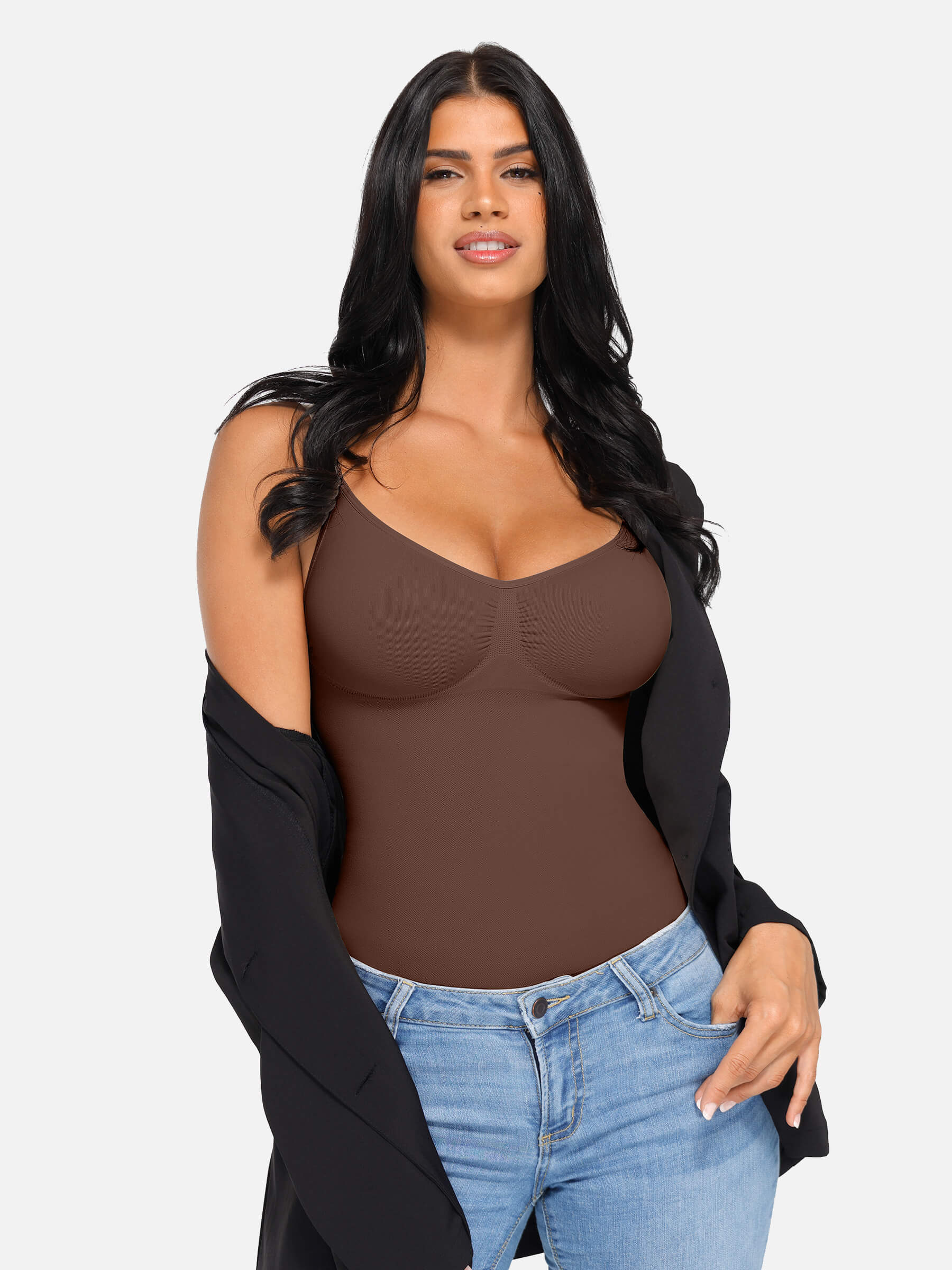 Bust Support Waist and Abdomen Control Shape Tank Top Vest