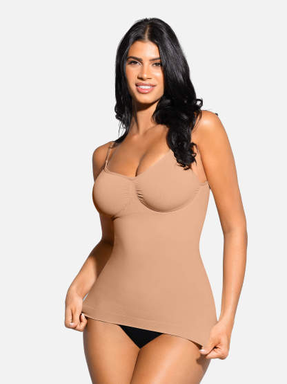 Bust Support Waist and Abdomen Control Shape Tank Top Vest