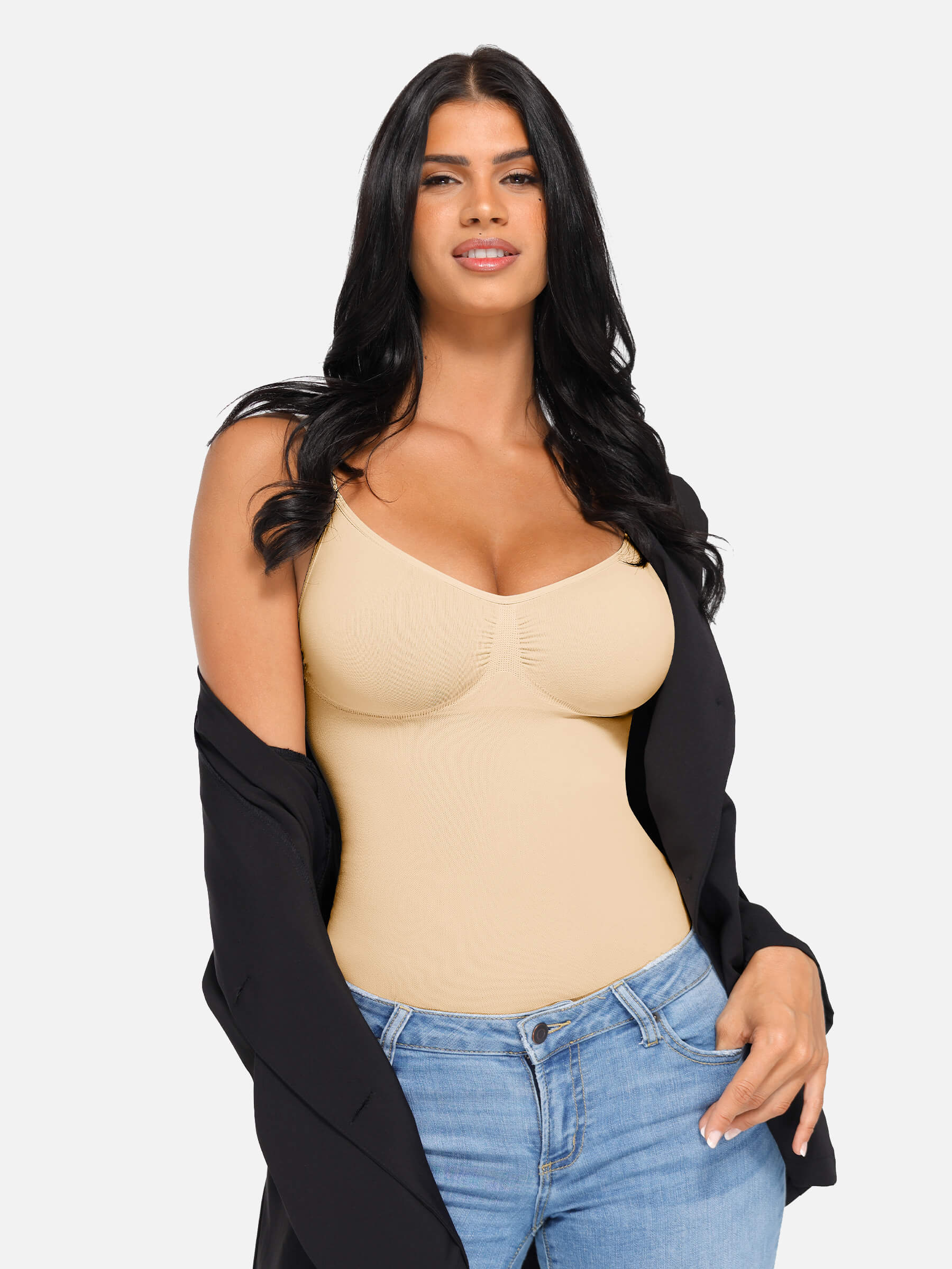 Bust Support Waist and Abdomen Control Shape Tank Top Vest