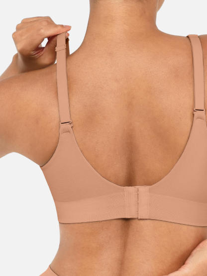 Wireless Push-Up Seamless Comfort Full Coverage Bra