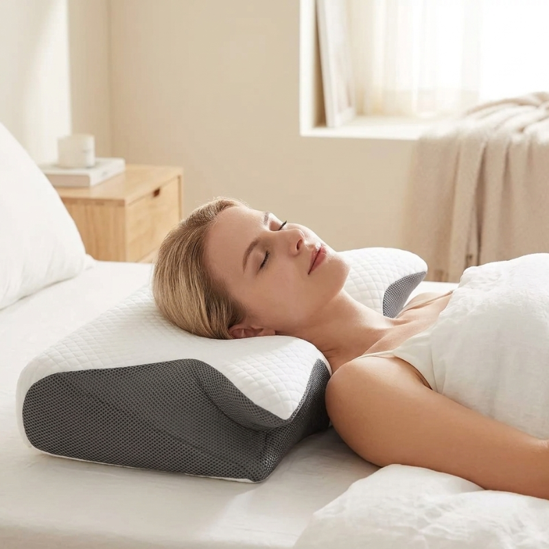 Lumen Memory Foam Neck Pillow