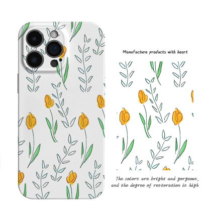 Floral Printed Phone Case for Apple iPhone
