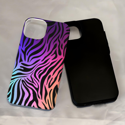 Colorful Tiger Printed Phone Case for Apple iPhone