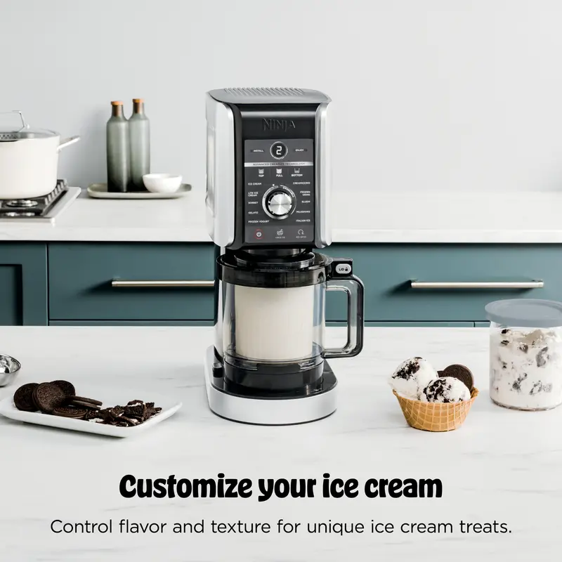 Ninja CREAMi XL Deluxe 11-in-1 Ice Cream and Frozen Treat Maker - NC501