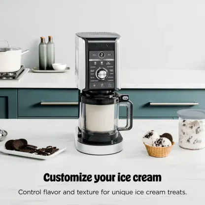 Ninja CREAMi XL Deluxe 11-in-1 Ice Cream and Frozen Treat Maker - NC501