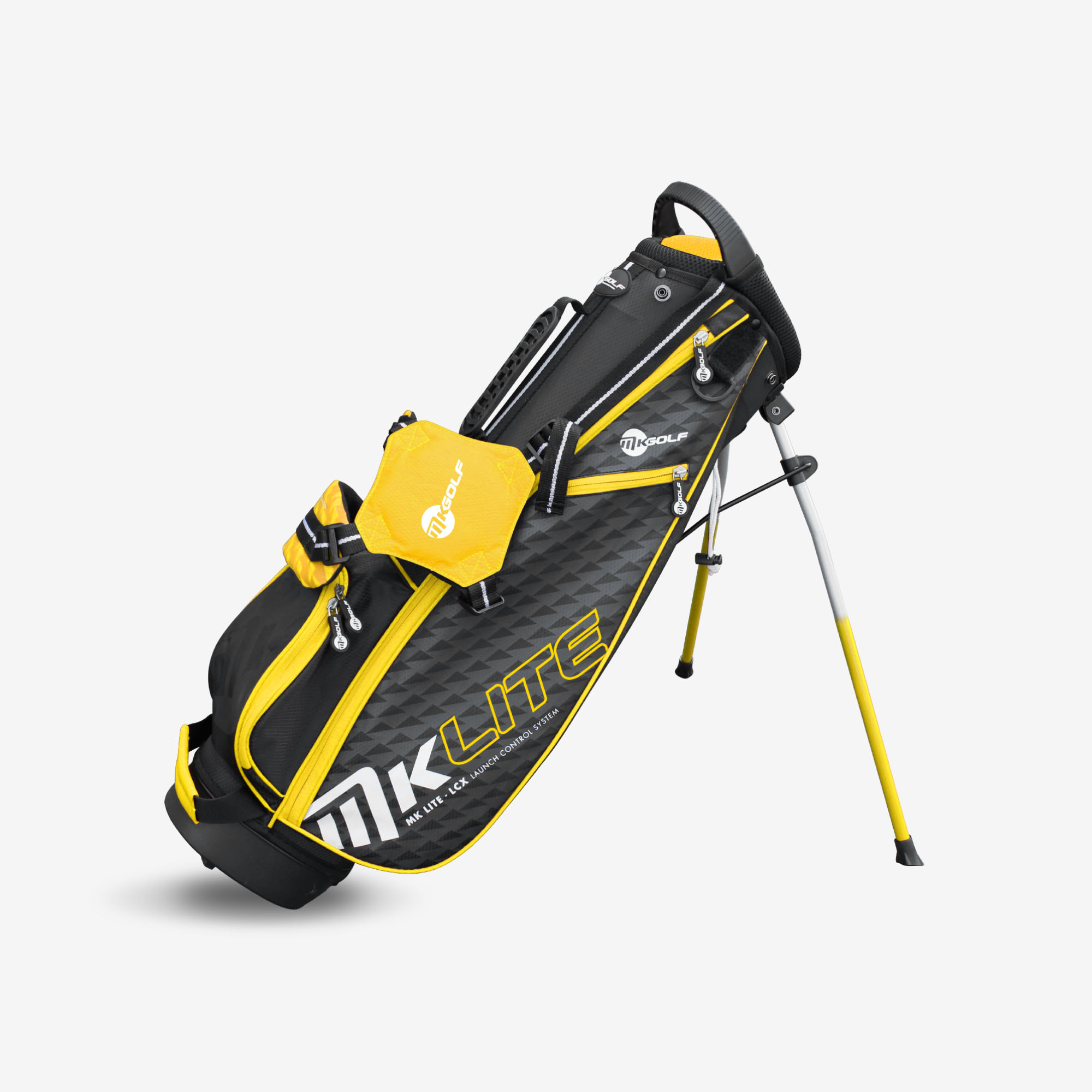 MKids Junior Golf Stand Bag Yellow - 45 MKids Junior Golf Stand Bag Yellow - 45