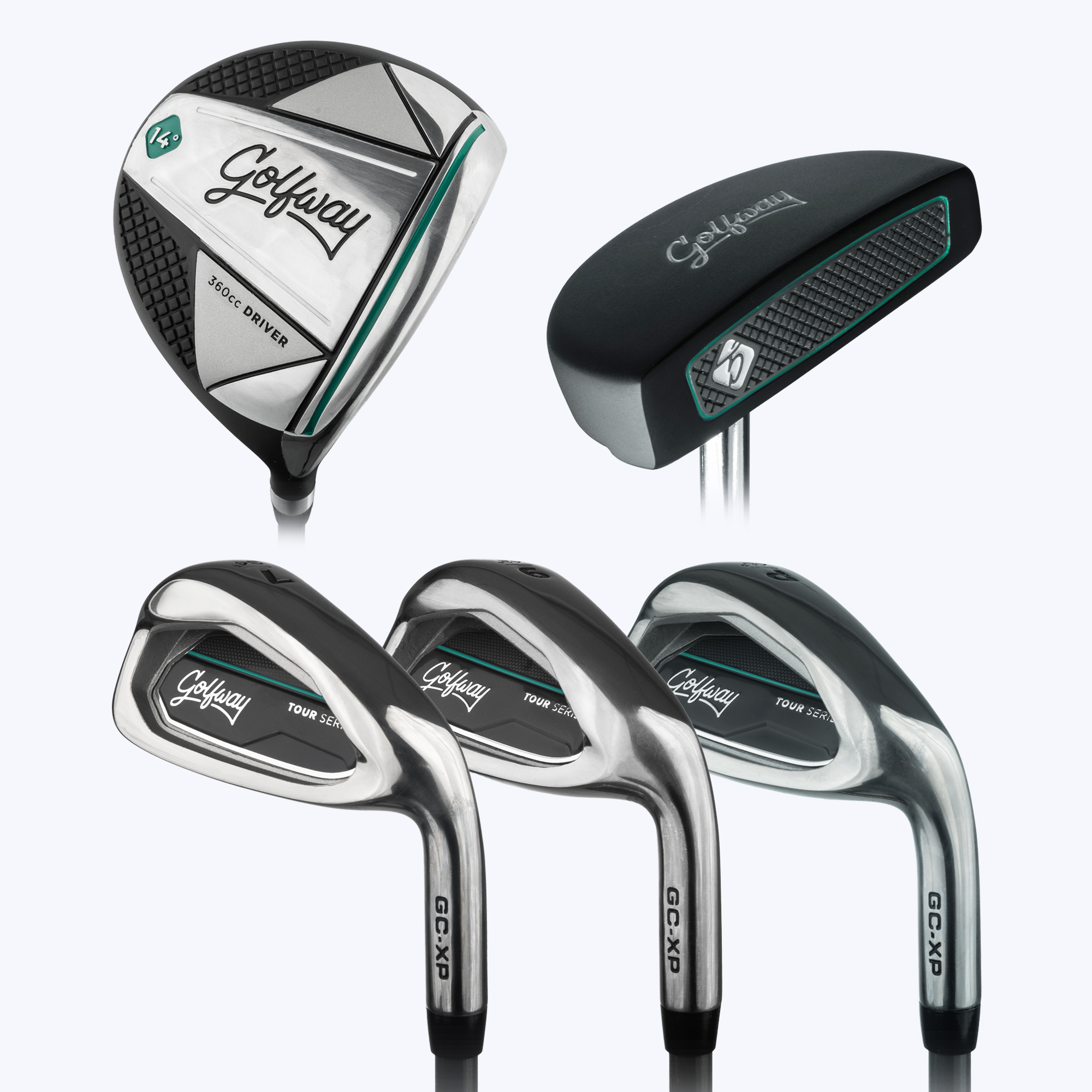 Golfway Play Dual Golf Practice Set - 130cm Golfway Play Dual Golf Practice Set - 130cm