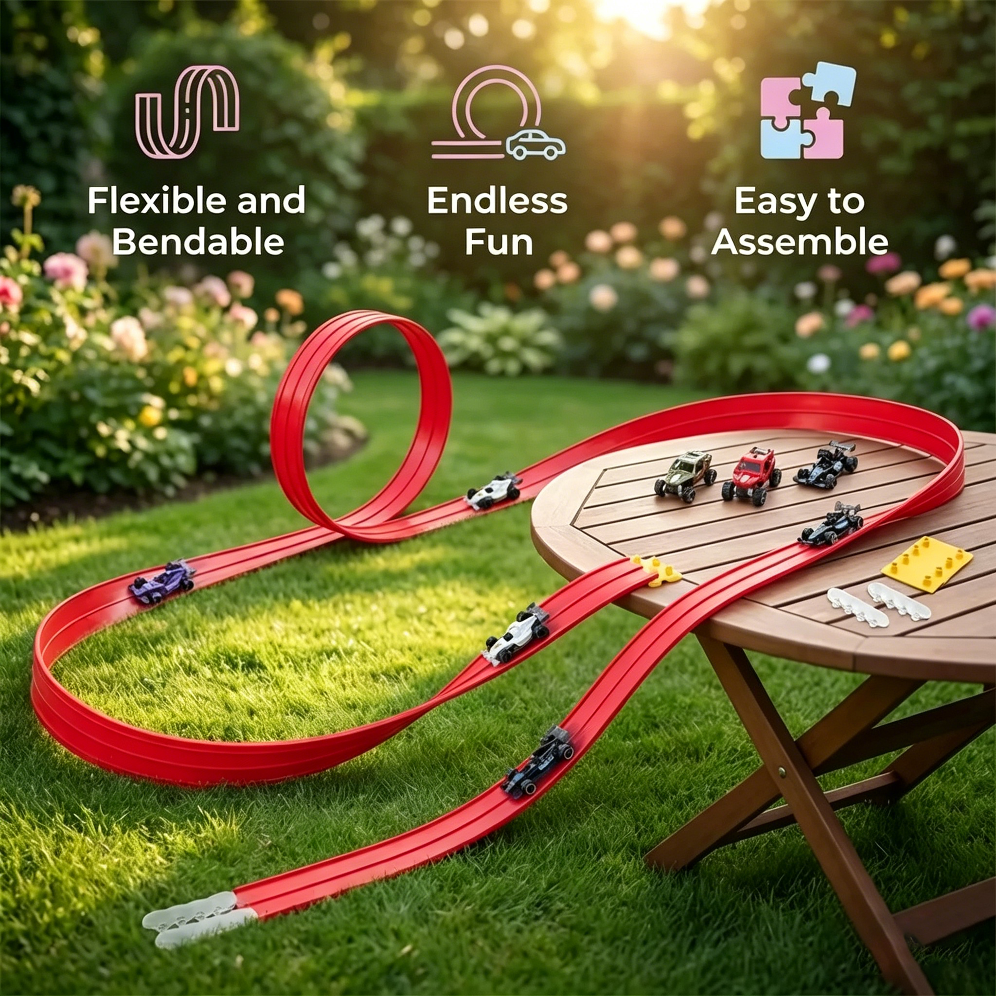 Flexible Racetrack Set