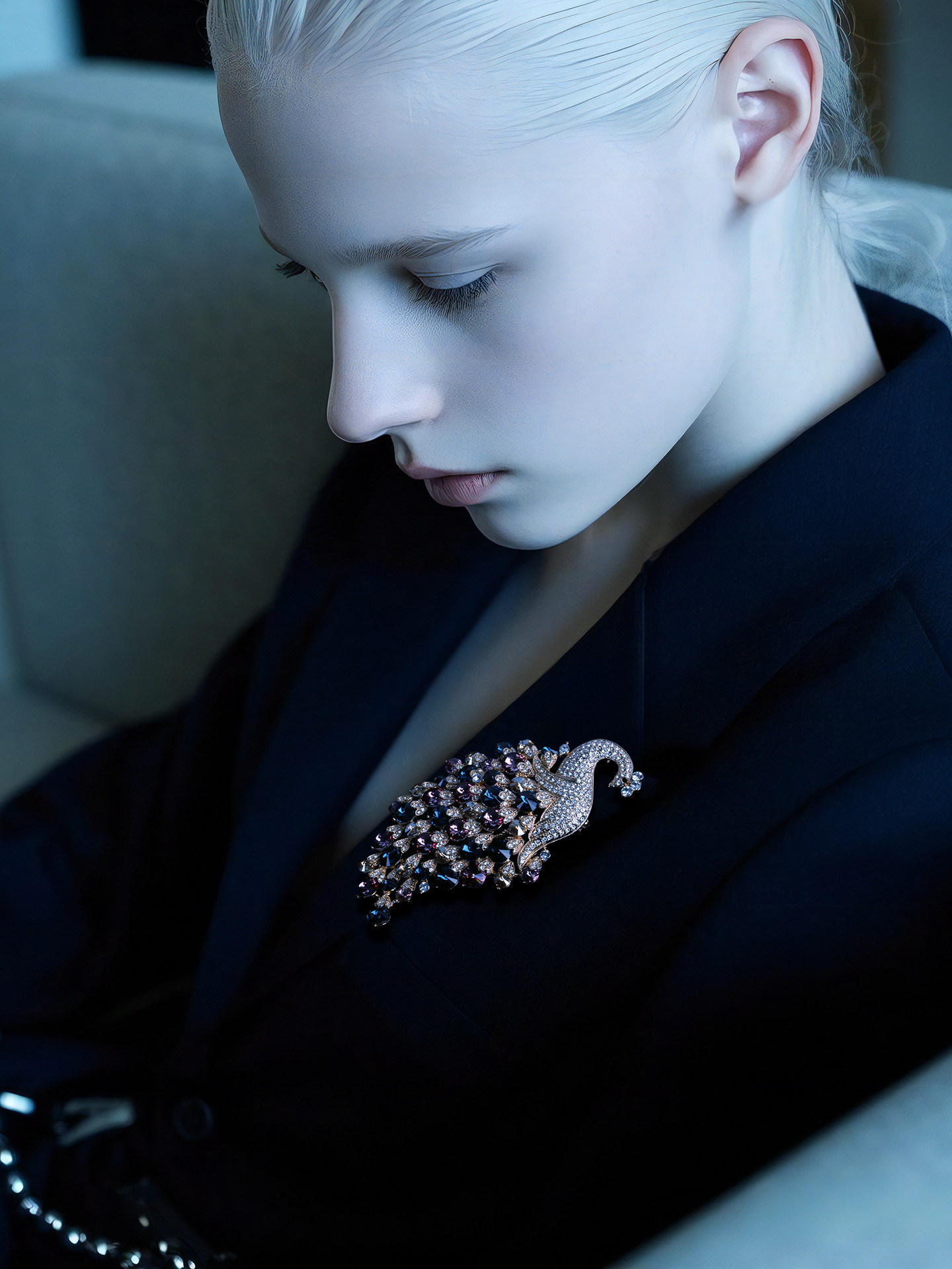 Aurora Peacock Brooch – A Symbol of Grace & Radiance