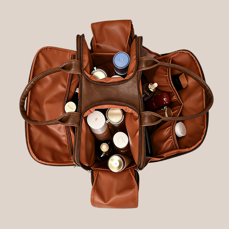 The big Bronze travel vanity case