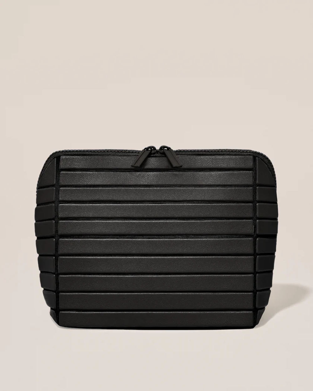 The black travel vanity case