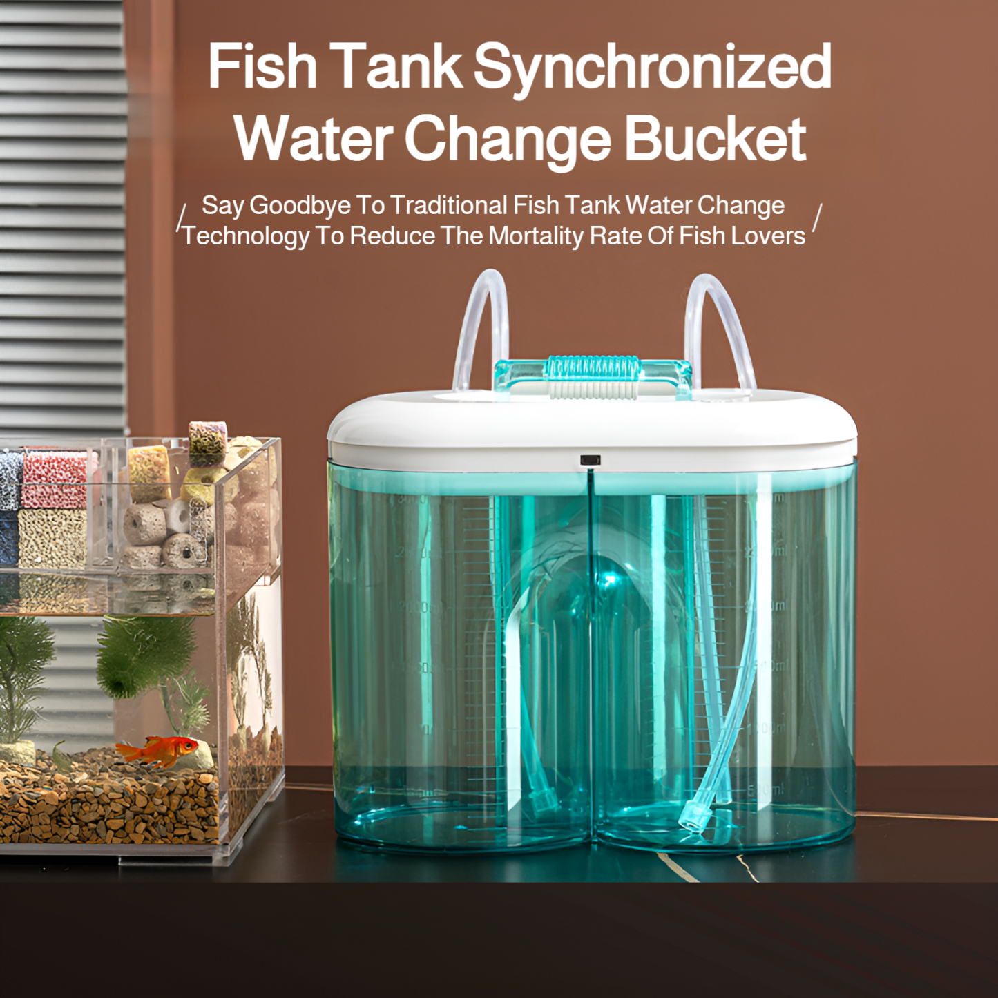 Pet fish tank water change bucket automatic water change artifact electric water pump aquarium suppl