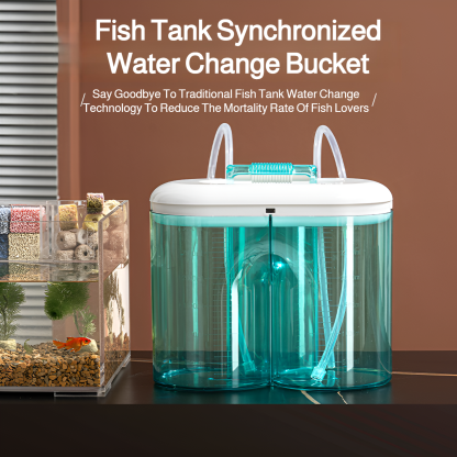 Pet fish tank water change bucket automatic water change artifact electric water pump aquarium suppl