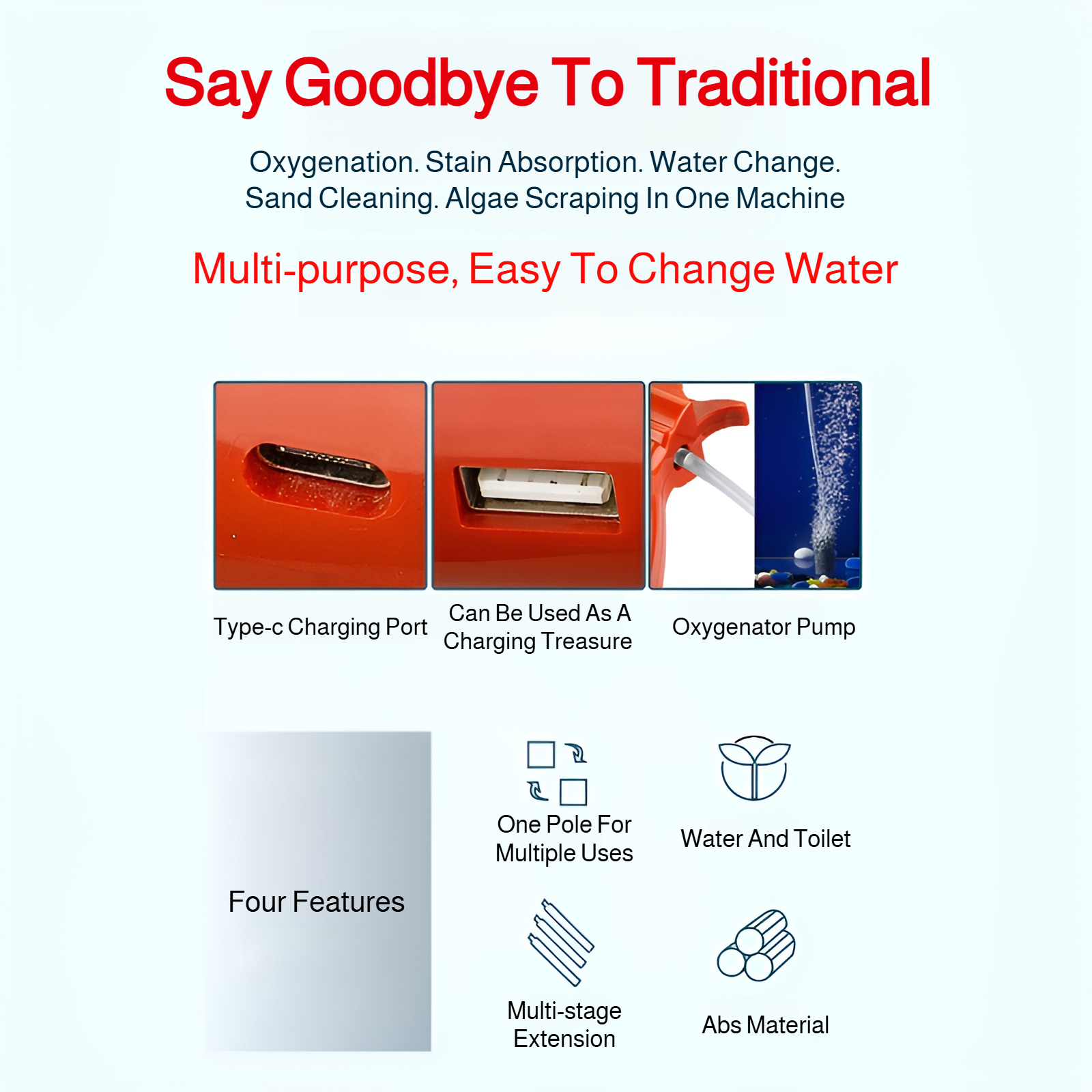 Automatic water changer for fish tanks