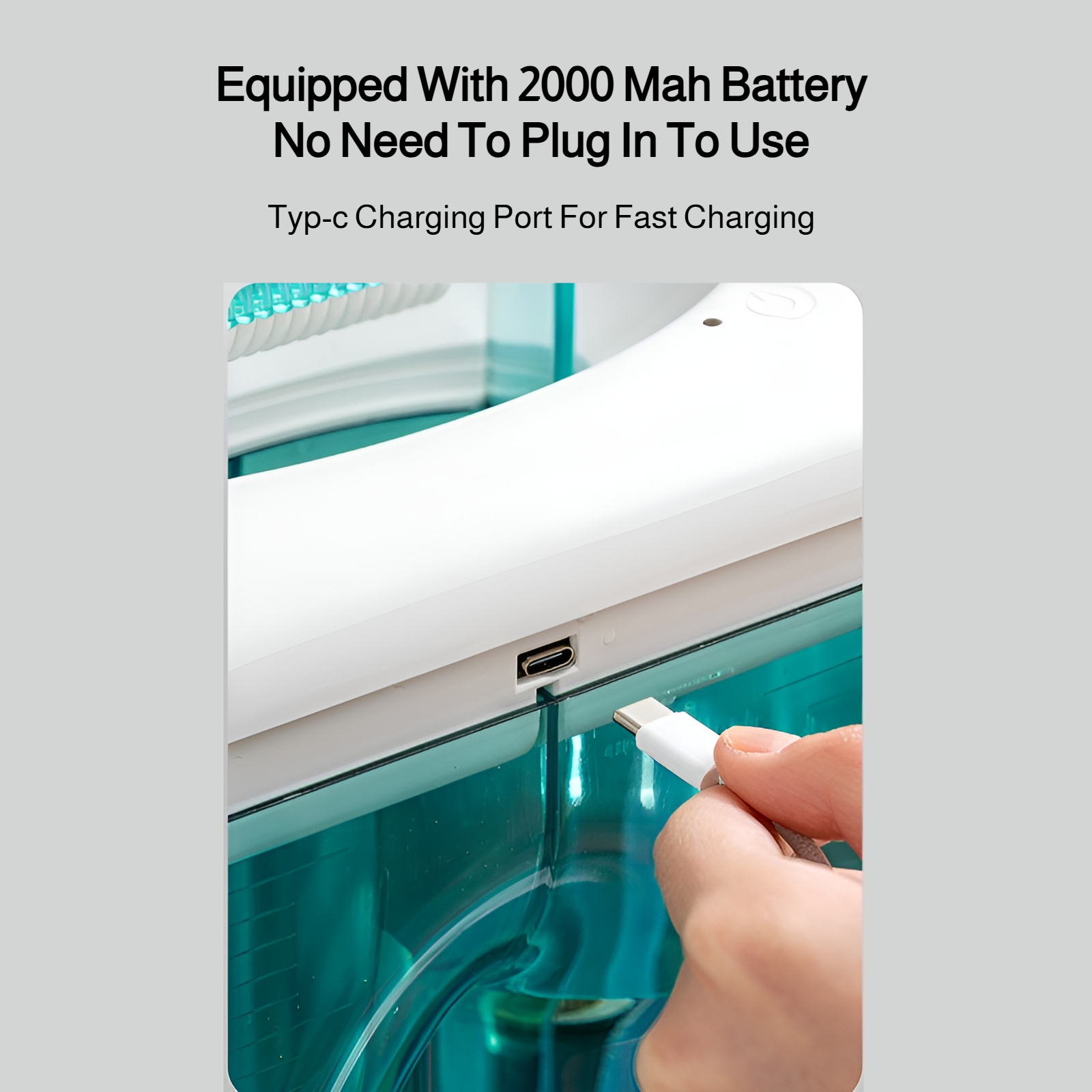 Electric water pump for pet fish tank cleaning