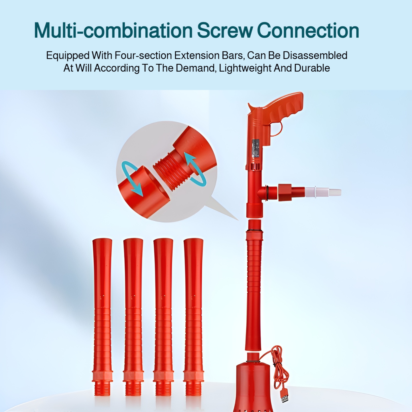 Fish tank electric water changer automatic water pump sand washing toilet suction device home aquari