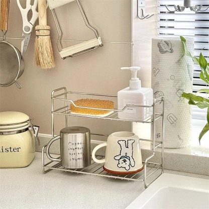 Seasoning rack narrow kitchen seasoning rack countertop small oil, salt, sauce and vinegar seasoning