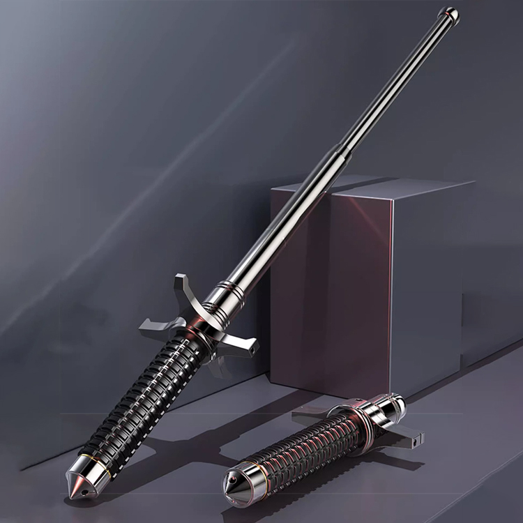 Close-range weapon: Telescopic anti-dog hiking stick✨Shatters tempered glass in 1 second✨Withstands over 300 pounds of vertical pressure✨Lasts up to 50 years✨