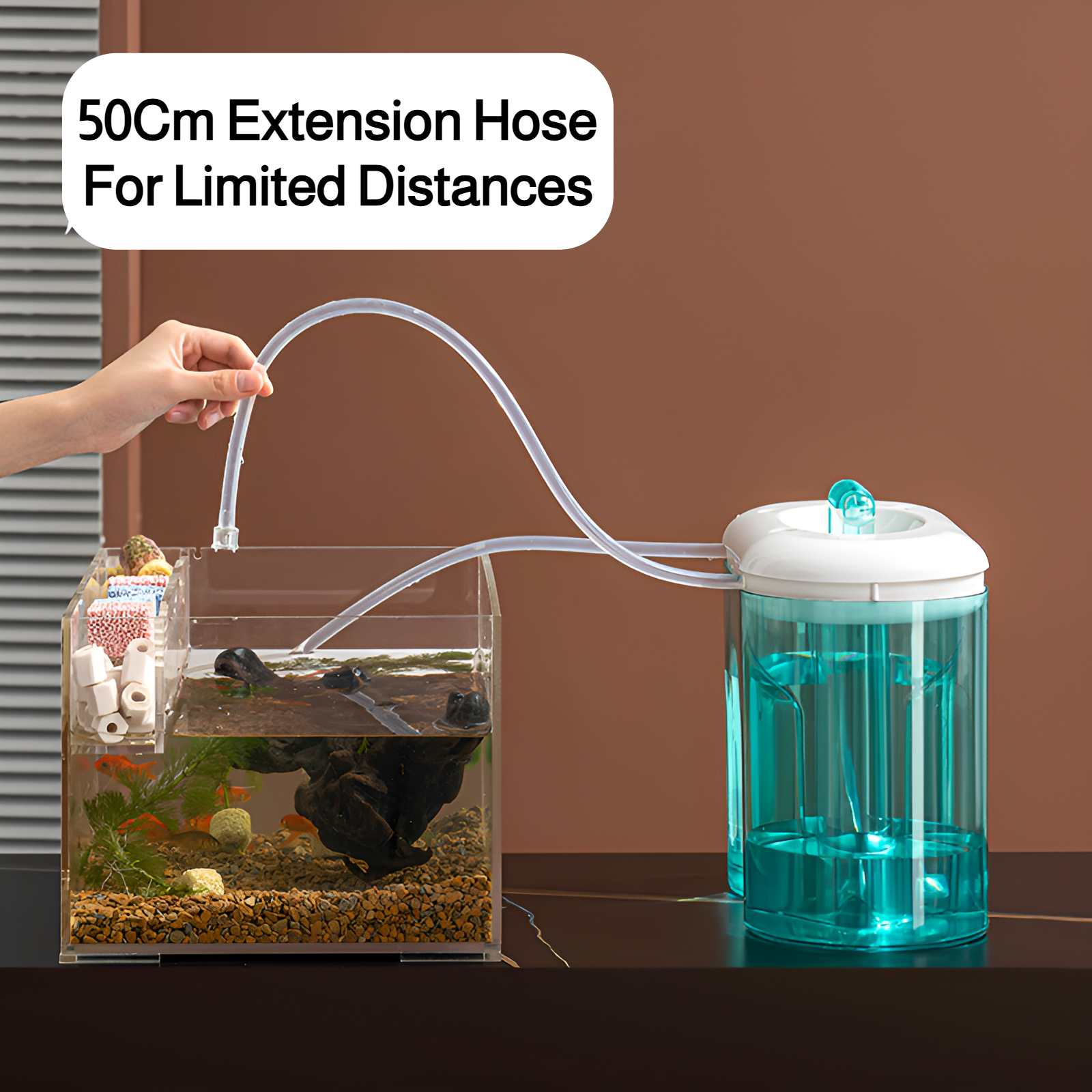 Pet fish tank water change bucket automatic water change artifact electric water pump aquarium suppl