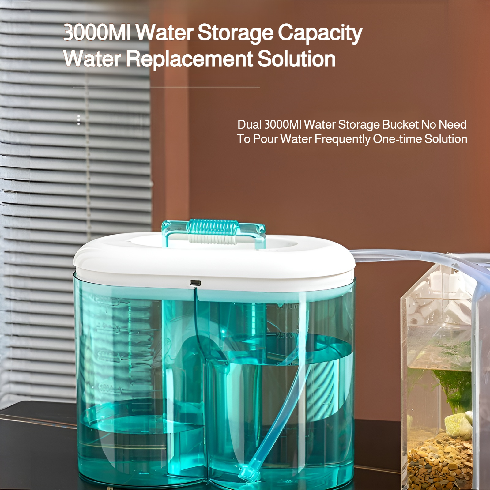 Pet fish tank water change bucket automatic water change artifact electric water pump aquarium suppl