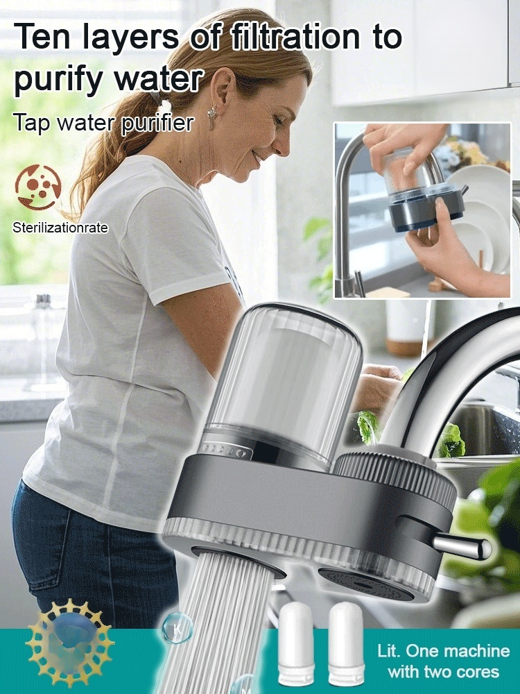 Who knew you could get clean, mineral-rich alkaline water without bottled water? Just 3 seconds to install! 🚰✨