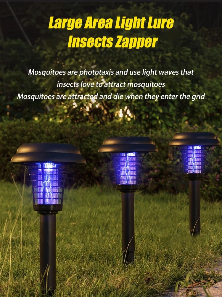 Solar Multi-functional Eco Pest Control Lamp – Protect Your Garden, Say No to Mosquitoes! 🌿🦟