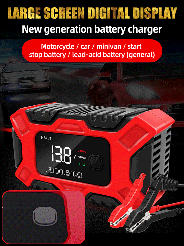 【New in 2024】🔋 Battery Doctor! The savior when your car won’t start! 🚗⚡ Automotive Battery Charger 🔌