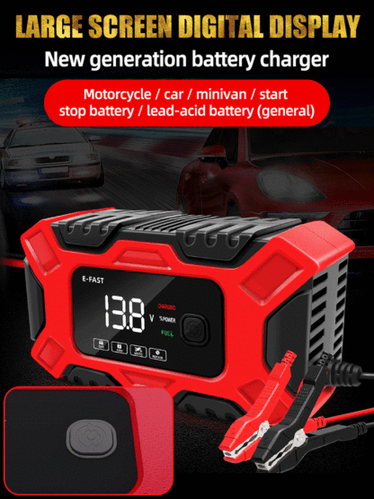 【New in 2024】🔋 Battery Doctor! The savior when your car won’t start! 🚗⚡ Automotive Battery Charger 🔌