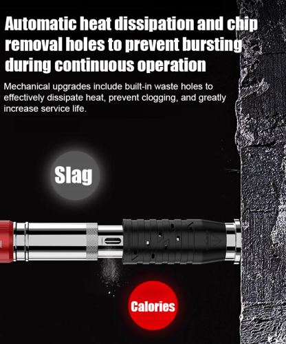 Easily pierce through 10mm steel plates with this nail gun! Save up to 80% effort in construction reinforcement! 🔨💪
