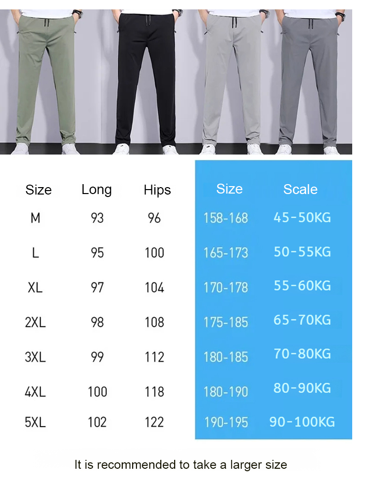 Keep Cool Anywhere: UPF50+ Ice Silk Quick Dry Stretch Pants for Men 🧊💨☀️