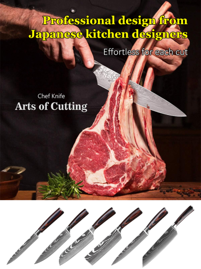 Japanese Master Hand-Forged Damascus Steel Chef's Knife 🇯🇵🔪✨