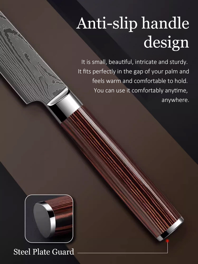 Japanese Master Hand-Forged Damascus Steel Chef's Knife 🇯🇵🔪✨