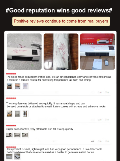 No installation needed, plug and play! 🔌 Heat up in 3 seconds! Focus on energy-saving with variable frequency air conditioning. 🔥