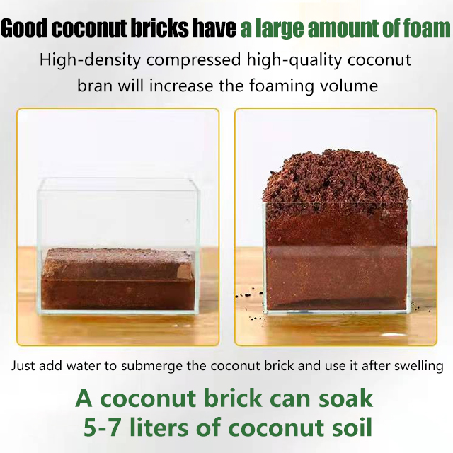 Rich in nitrogen, phosphorus, and potassium elements 🌿 Coco Coir Sterile Potting Mix