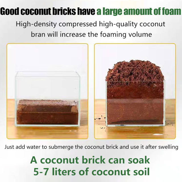 Rich in nitrogen, phosphorus, and potassium elements 🌿 Coco Coir Sterile Potting Mix