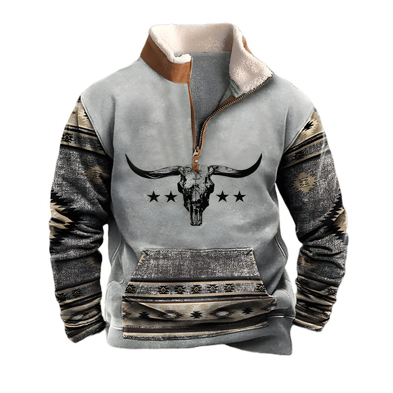  Genuine Shearling Fleece Autumn/Winter New Sweatshirt