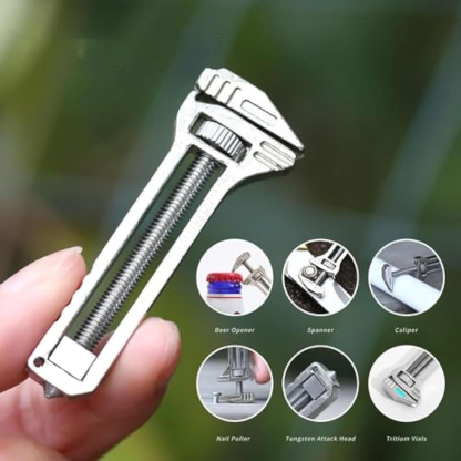 Multifunctional Mini Wrench Backpack Travel Bag Multifunctional Bottle Opener Wrench