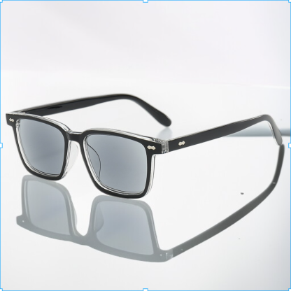 Six-proof anti-allergic ultra-light color-changing reading glasses