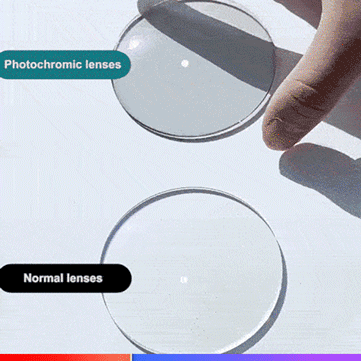 [100-700 degrees automatic zoom] Color-changing anti-blue light presbyopia glasses